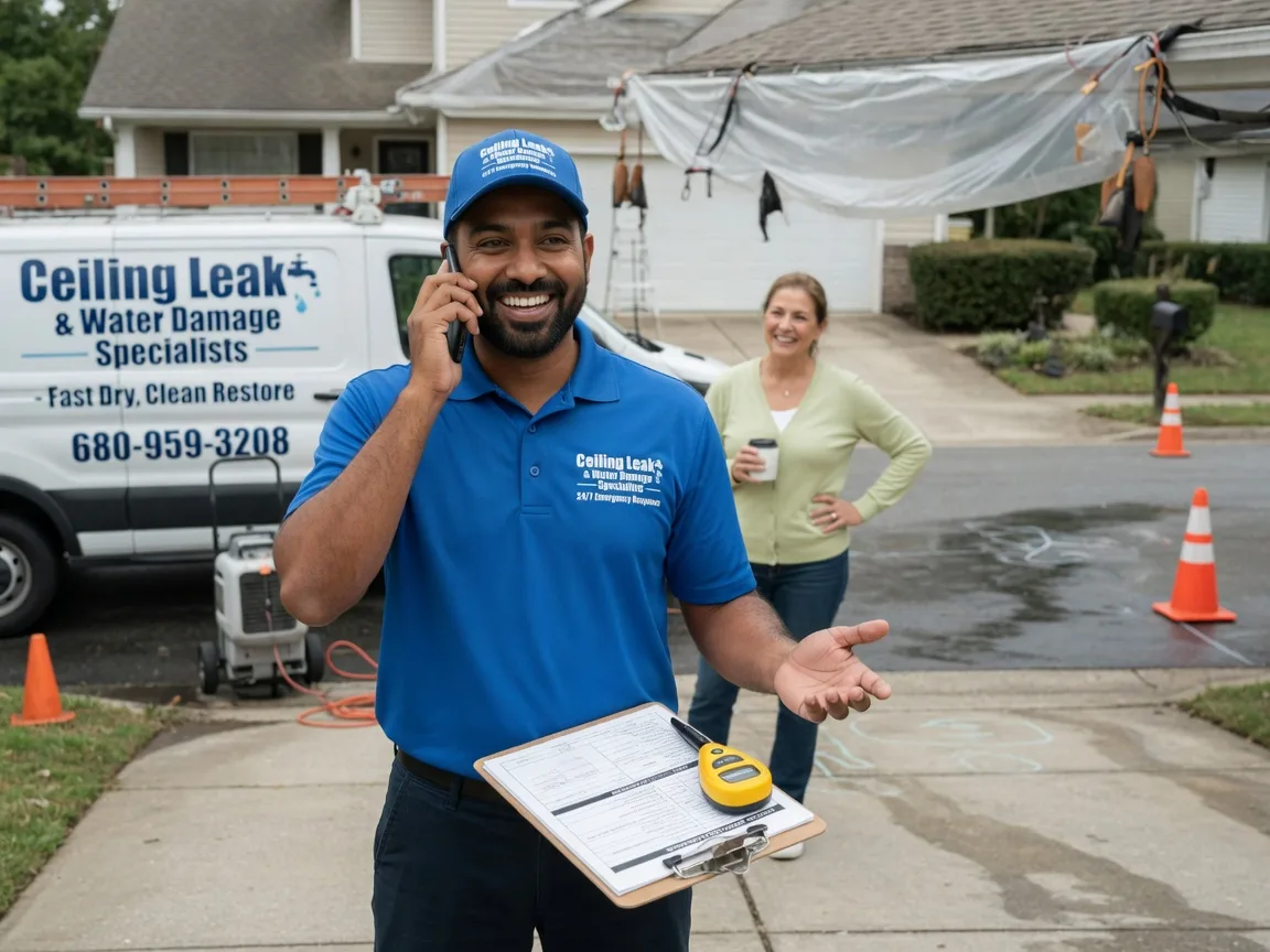 Ceiling Leak Cleanup Conyngham, PA FAQs